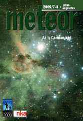 Meteor 2009. jlius-augusztus